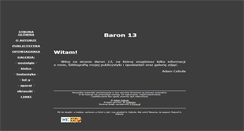 Desktop Screenshot of baron.s-f.org.pl
